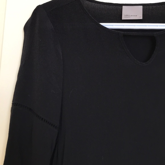 Blouse vero moda noire - Picture 2 of 2